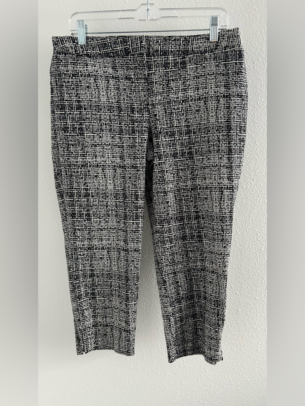 Covington Black and White Patterned Pants